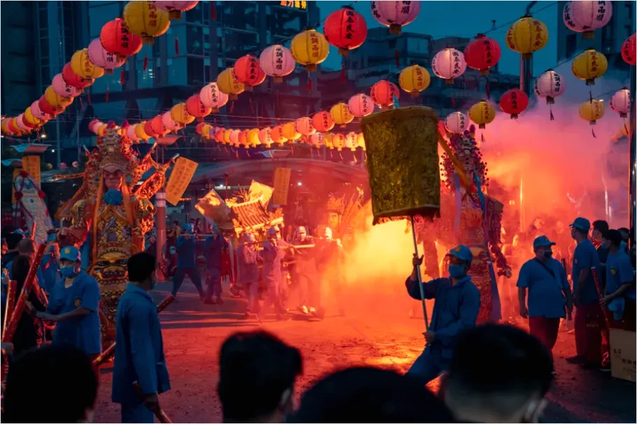 Detail Lantern Parade Night Festival Photo Number 14