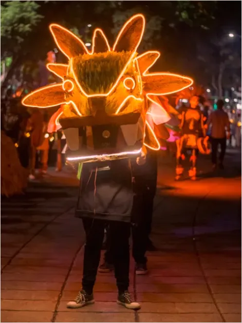 Detail Lantern Parade Night Festival Photo Number 4