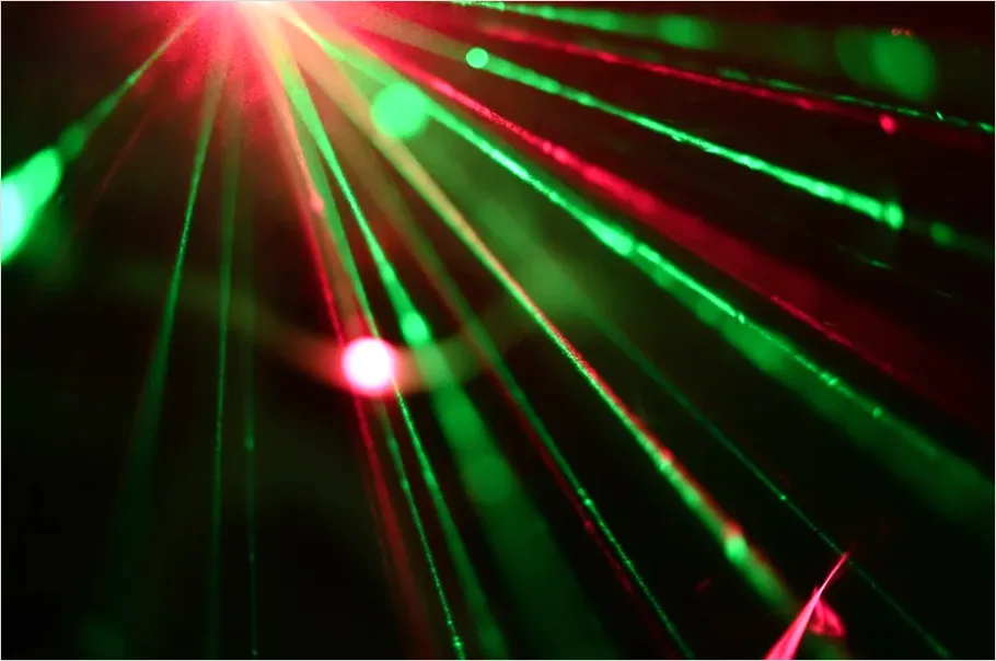 Detail Laser Lights Concert Atmosphere Photo Number 7