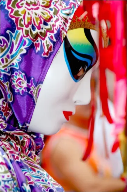 Mask Festival Costume Close Up Photo A7a6