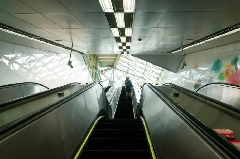 Detail Metro Station Architecture Interior Photo Number 13