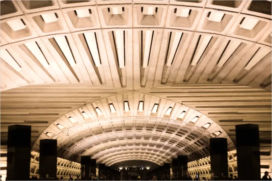 Detail Metro Station Architecture Interior Photo Number 7