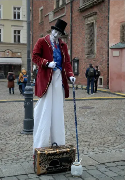 Detail Mime Performer City Square Photo Number 2