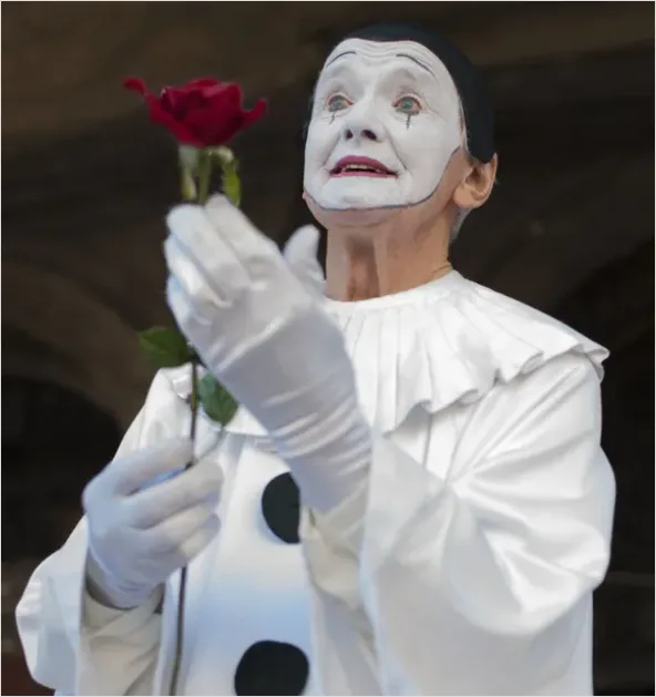 Detail Mime Performer City Square Photo Number 11