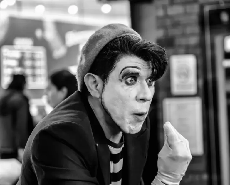 Detail Mime Performer City Square Photo Number 8