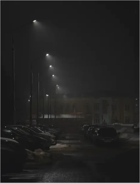 Detail Modern Street Lamp City Night Photo Number 5