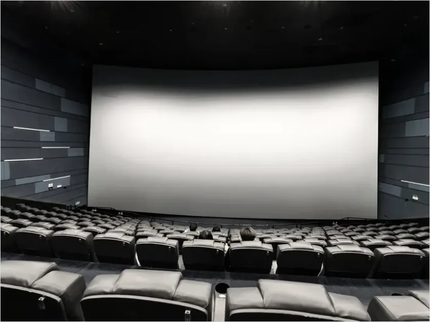 Detail Movie Theater Interior Audience Photo Number 11