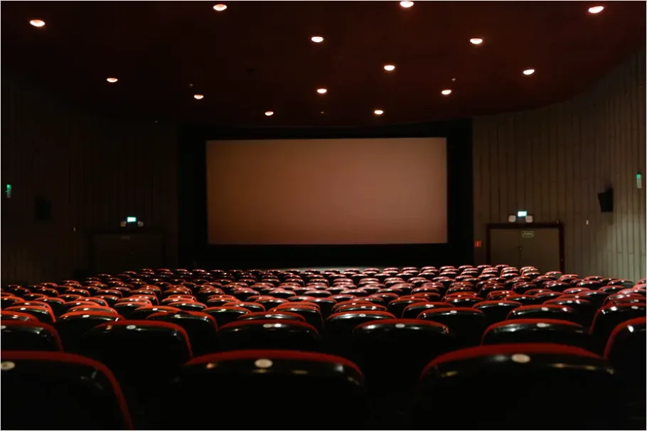 Detail Movie Theater Interior Audience Photo Number 13