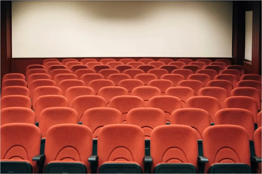 Detail Movie Theater Interior Audience Photo Number 10