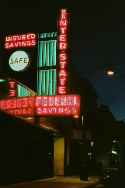 Detail Neon Signs City Street Photo Number 16