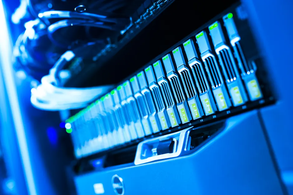 Detail Network Server Rack Data Center Lights Number 14