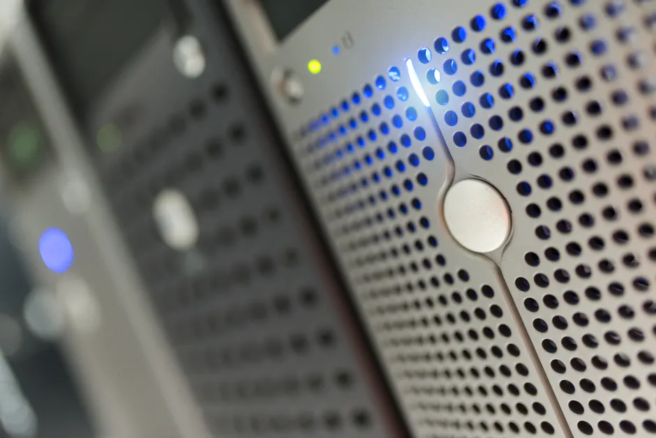 Detail Network Server Rack Data Center Lights Number 10