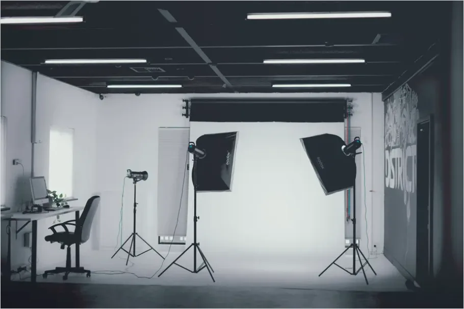 Detail News Studio Set Lights Photo Number 9
