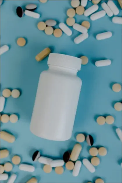 Detail Pill Bottles And Prescription Flat Lay Number 11