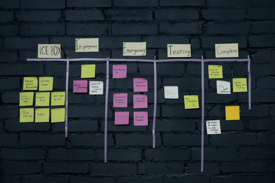 Detail Product Design Sprint Whiteboard Office Scene Number 7