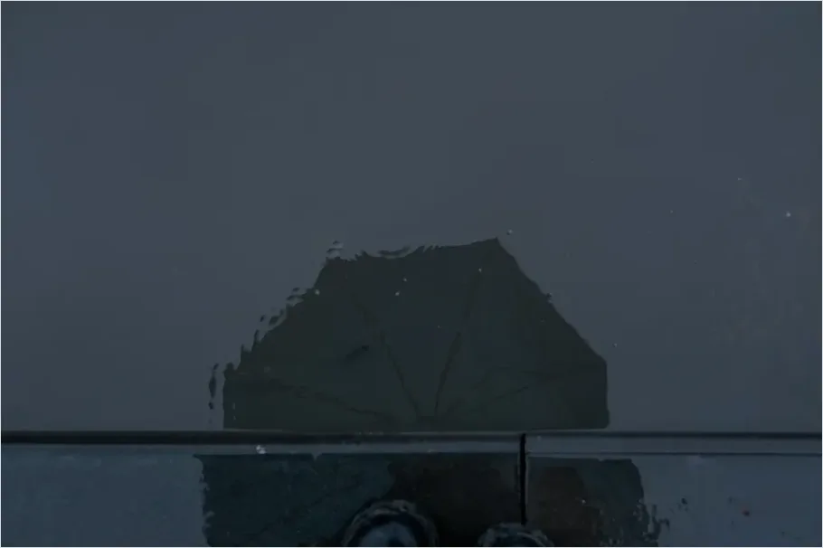 Detail Rainy City Street Reflections Photo Number 6
