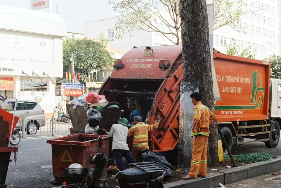 Detail Recycling Truck Vehicle Photo Number 6