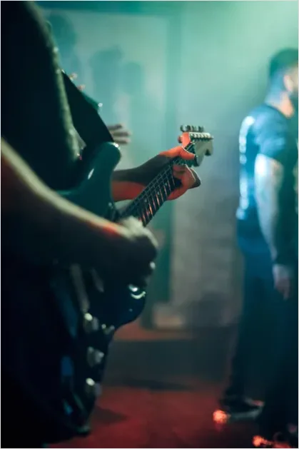 Detail Rock Concert Guitar Solo Photo Number 4