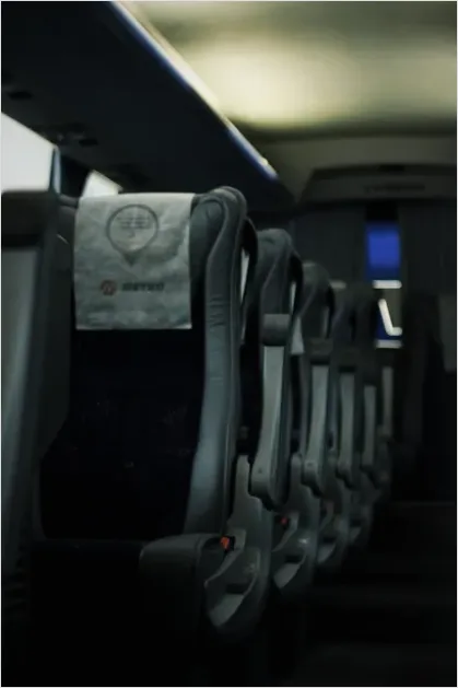 Detail School Bus Interior Empty Seats Photo Number 5