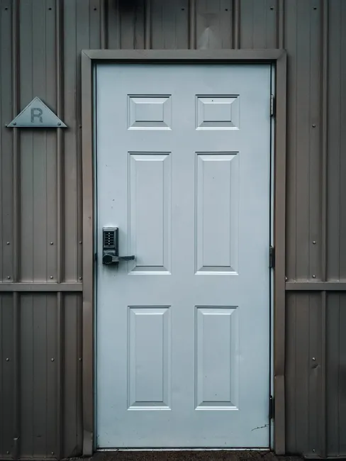 Detail Smart Door Lock Keypad Close Up Number 14