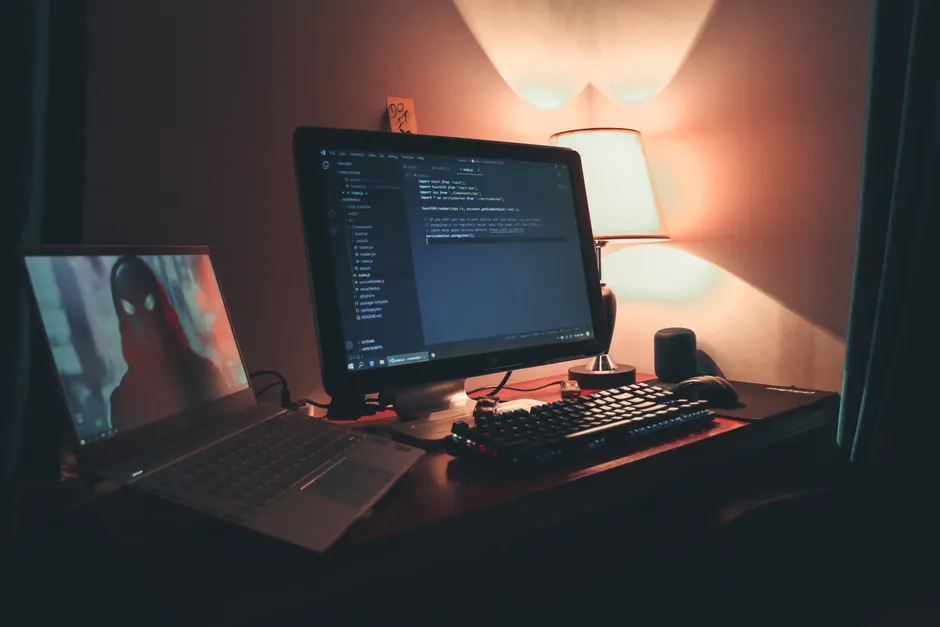 Detail Software Developer Desk Setup Dual Monitor Number 14