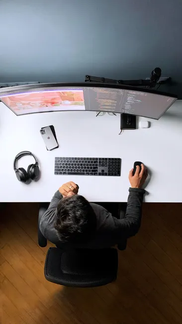 Detail Software Developer Desk Setup Dual Monitor Number 4