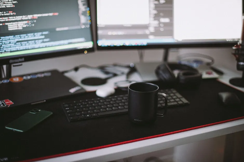 Detail Software Developer Desk Setup Dual Monitor Number 8