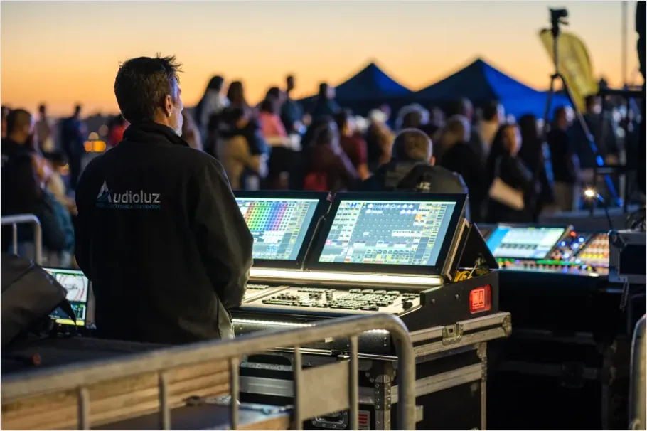 Detail Sound Mixing Console Festival Photo Number 15