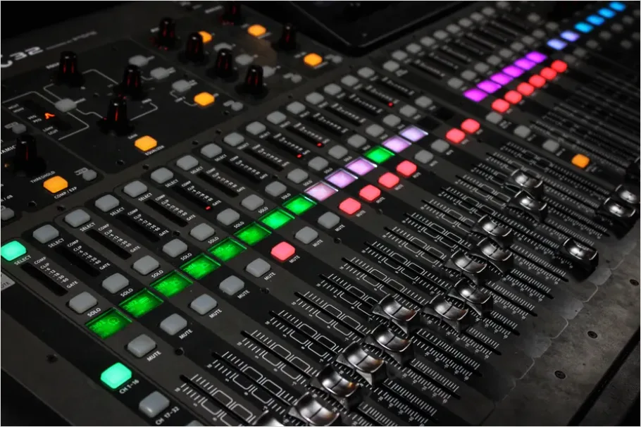 Detail Sound Mixing Console Festival Photo Number 16