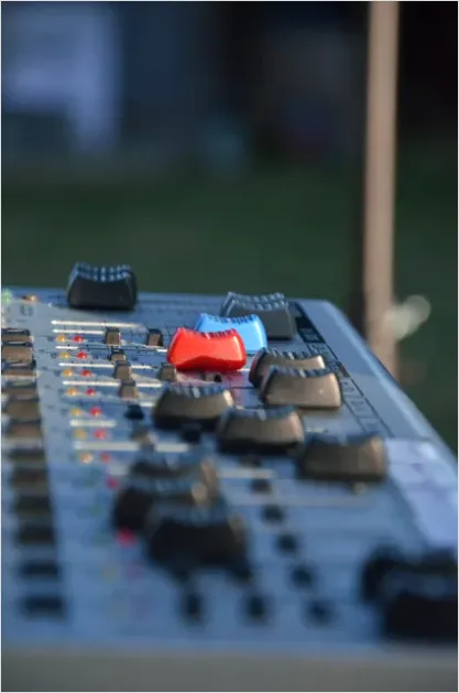 Detail Sound Mixing Console Festival Photo Number 3