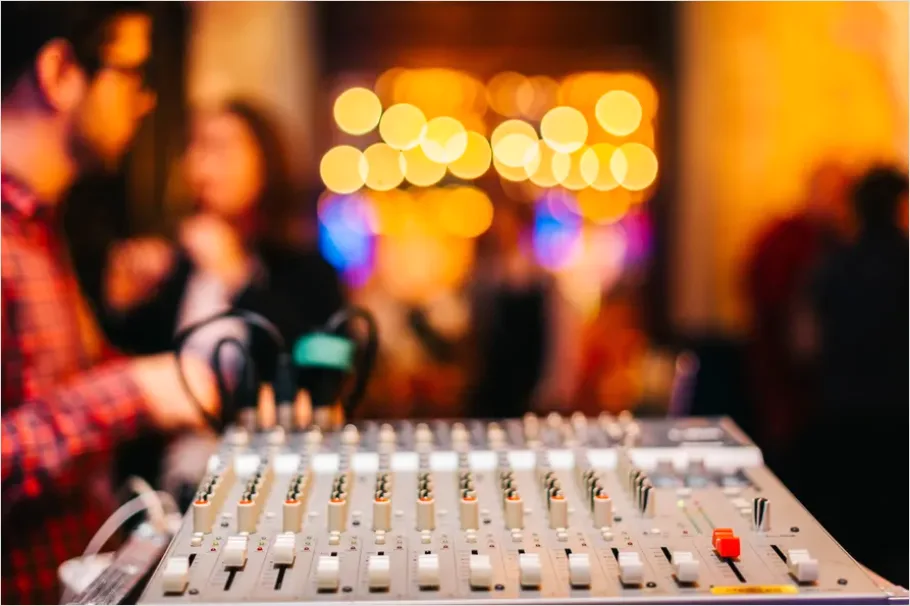 Detail Sound Mixing Console Festival Photo Number 6