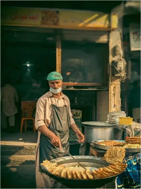 Detail Street Food Stall Cooking Photo Number 14