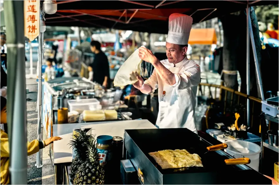 Detail Street Food Stall Cooking Photo Number 15