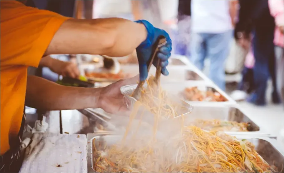 Detail Street Food Stall Cooking Photo Number 4