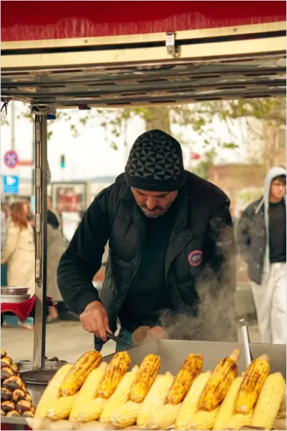Detail Street Food Stall Cooking Photo Number 6