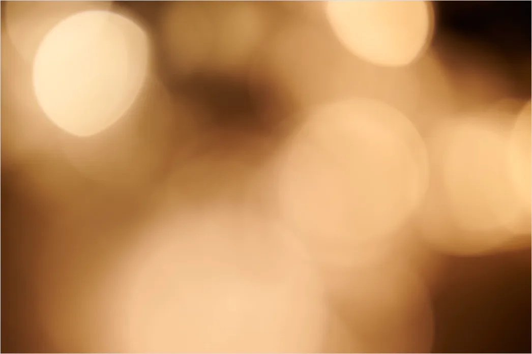Detail String Lights Bokeh Warm Glow Background Number 12