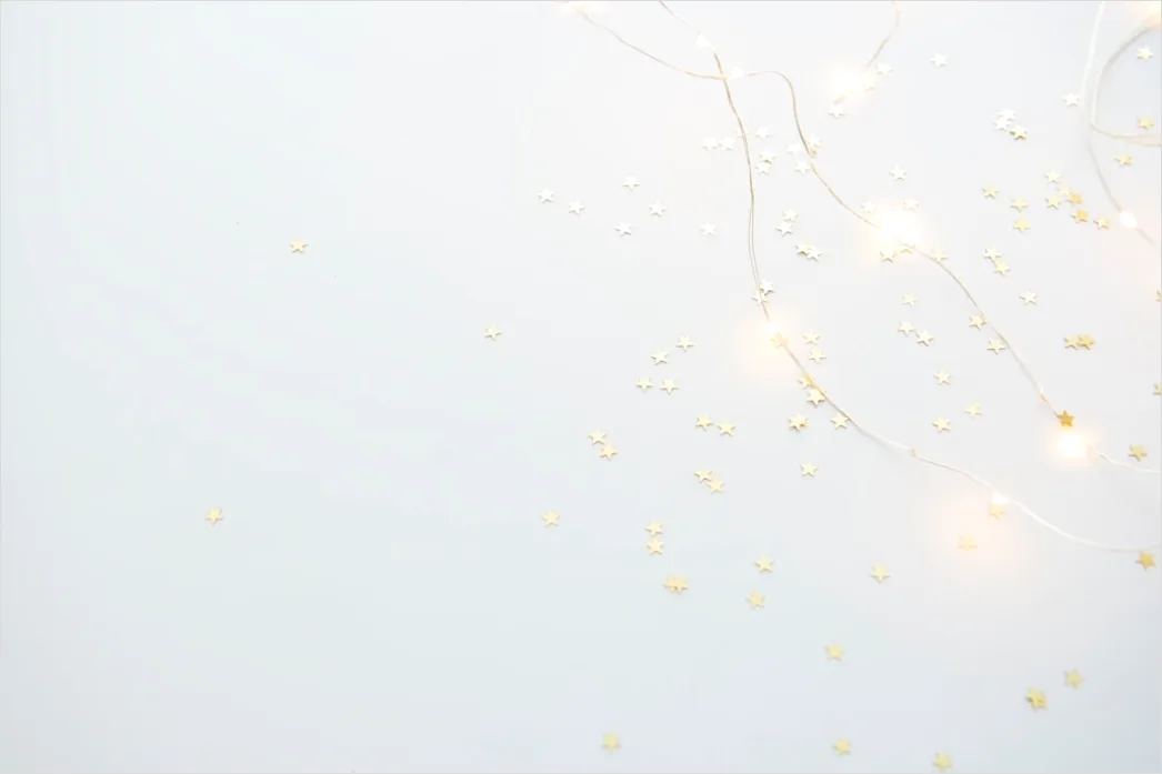 Detail String Lights Bokeh Warm Glow Background Number 3
