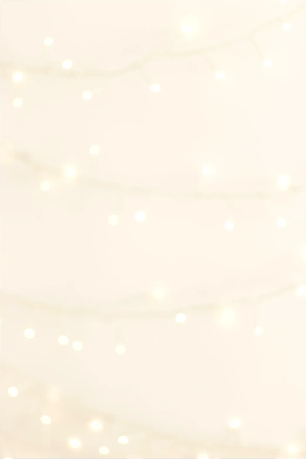 Detail String Lights Bokeh Warm Glow Background Number 4