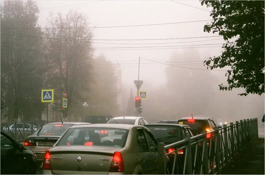 Detail Summer Heat City Street Haze Photo Number 11