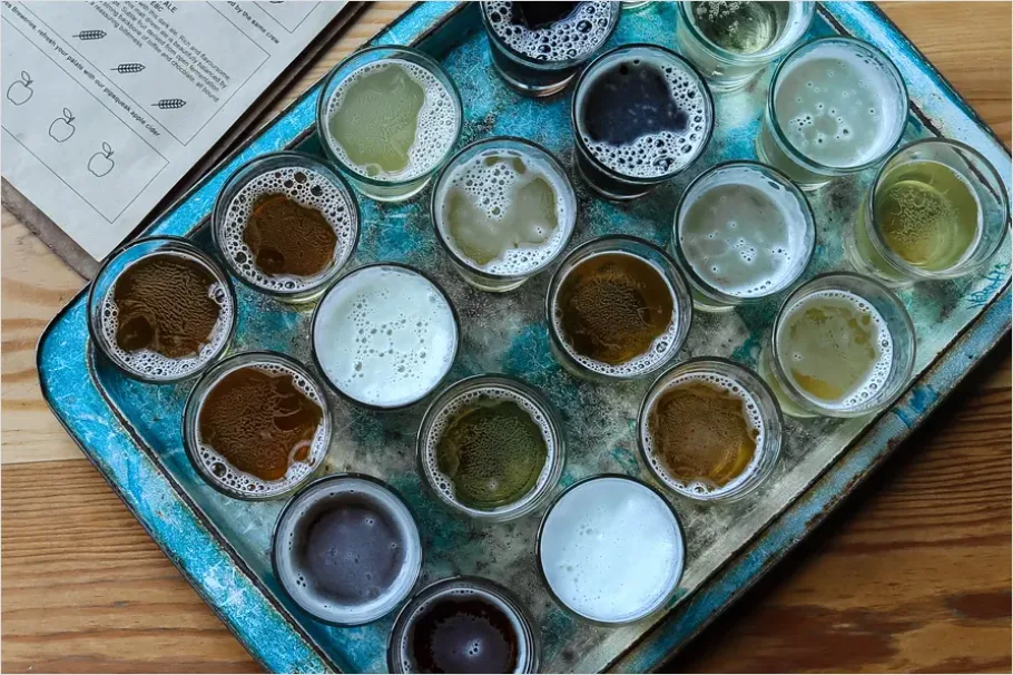 Tasting Samples On Tray Photo Eba0