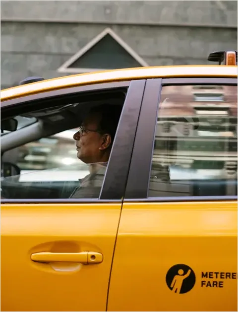 Detail Taxi Meter In Car Interior Photo Number 12