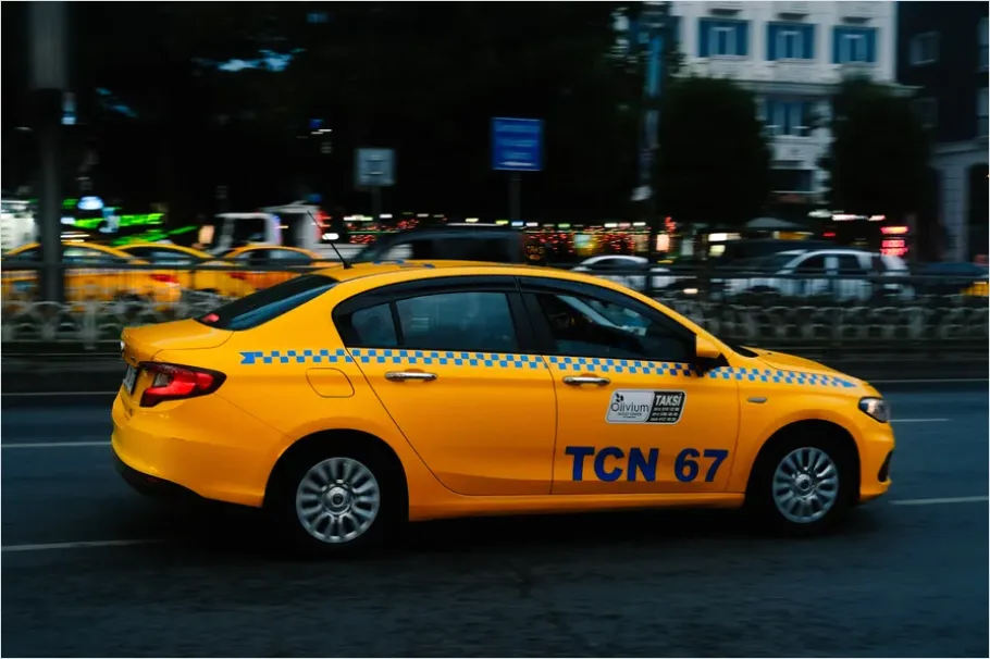 Detail Taxi Meter In Car Interior Photo Number 14