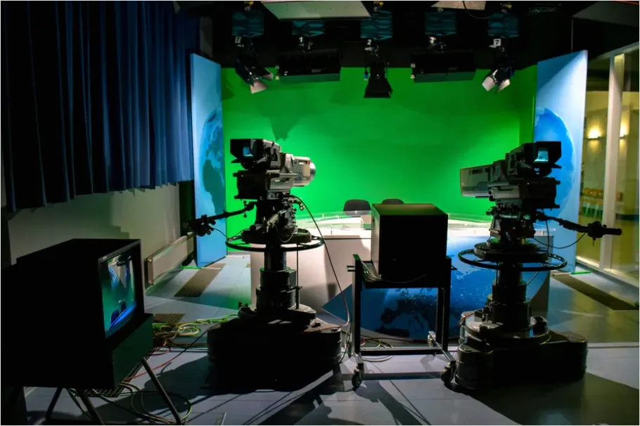 Television Studio Camera Lights Photo 6a05