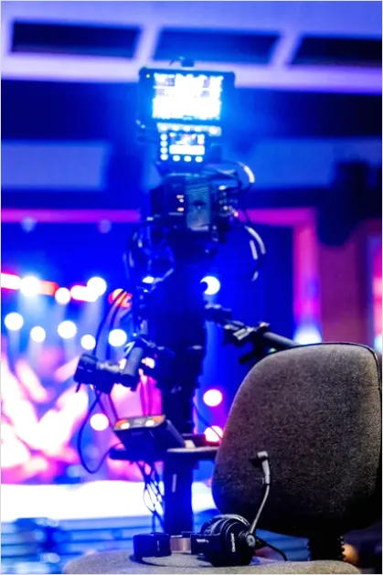 Detail Television Studio Camera Lights Photo Number 13