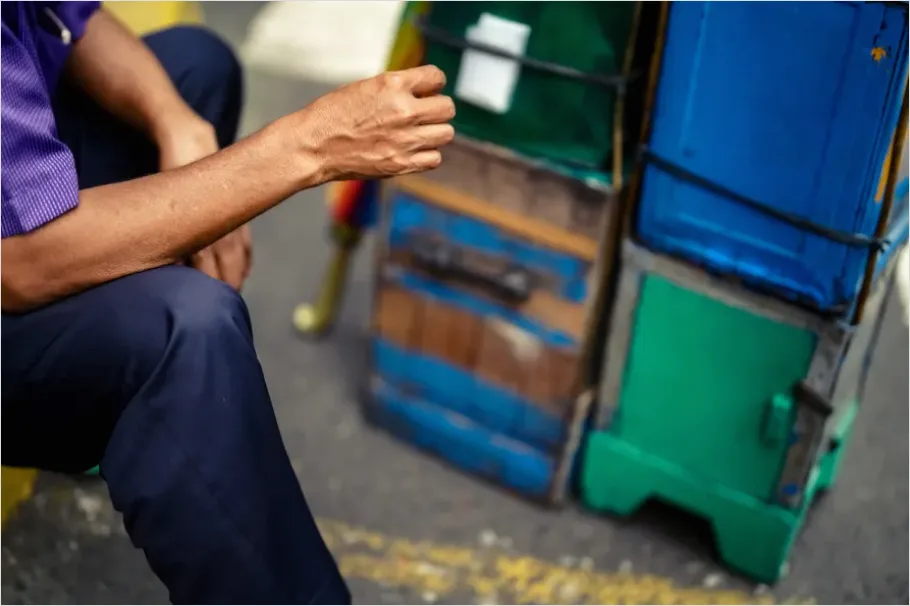 Detail Urban Street Vendor Close Up Photo Number 8