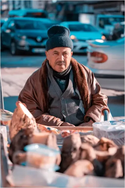 Detail Urban Street Vendor Close Up Photo Number 10