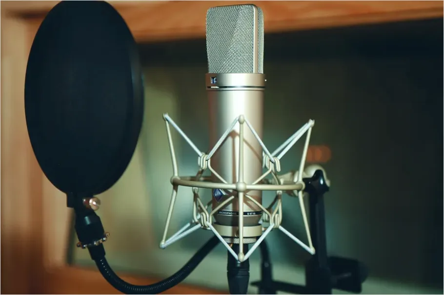Detail Voice Actor Recording Booth Photo Number 2