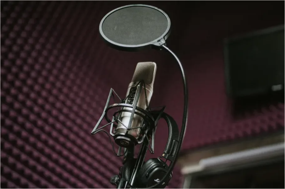 Detail Voice Actor Recording Booth Photo Number 12