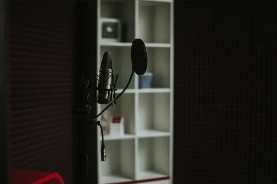 Detail Voice Actor Recording Booth Photo Number 6