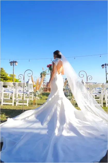 Detail Wedding Ceremony Outdoor Arch Photo Number 16